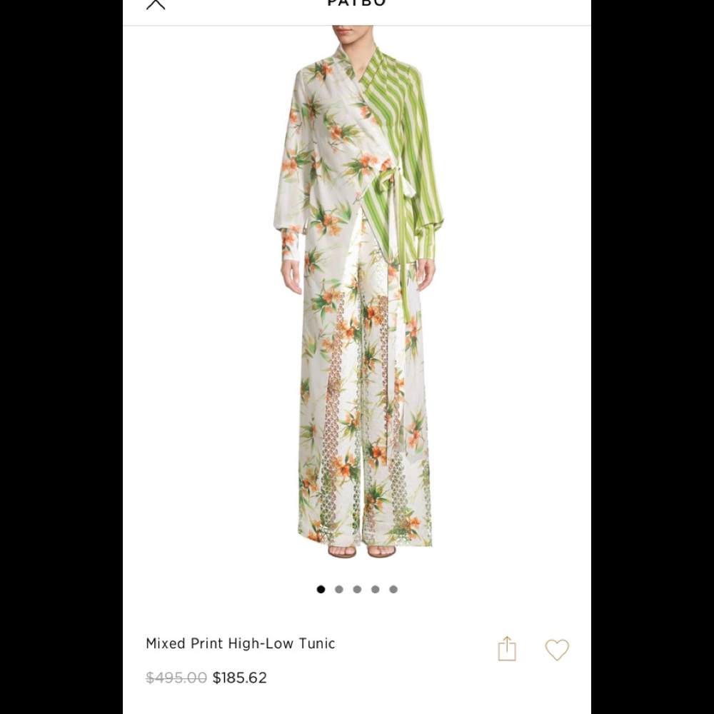 PatBo hi low tunic